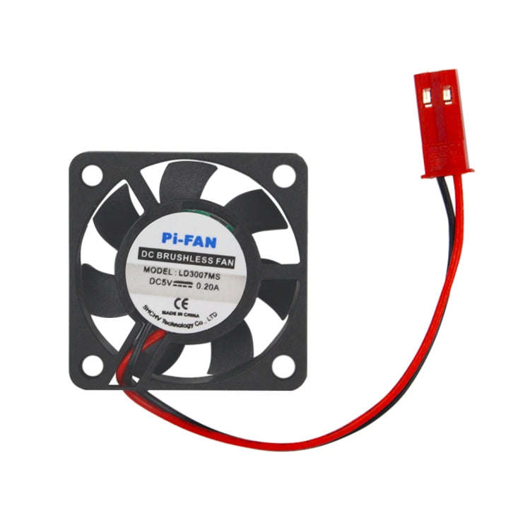DC 5V 0.2A Mini Computer Case Cooler Cooling Fan with Screws Parts for Raspberry Pi 3B / 2B / B+,...