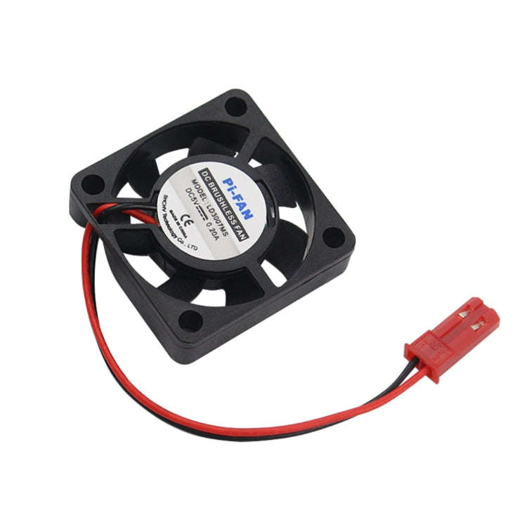 DC 5V 0.2A Mini Computer Case Cooler Cooling Fan with Screws Parts for Raspberry Pi 3B / 2B / B+,...