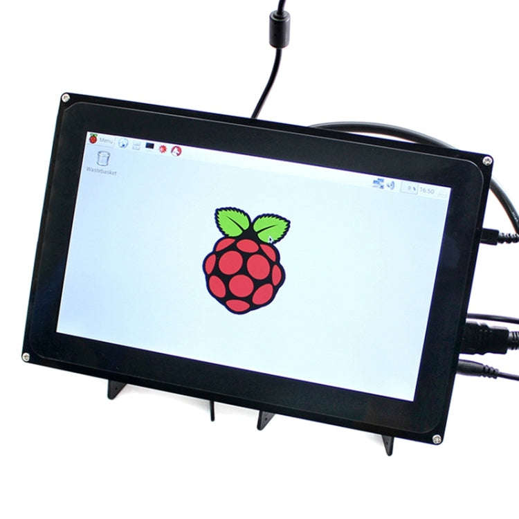 WAVESHARE 10.1inch Resistive Touch Screen LCD, HDMI interface with Case, Supports Multi mini-PCs