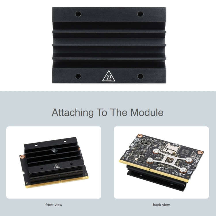 Official Heatsink for Jetson Nano(Black)