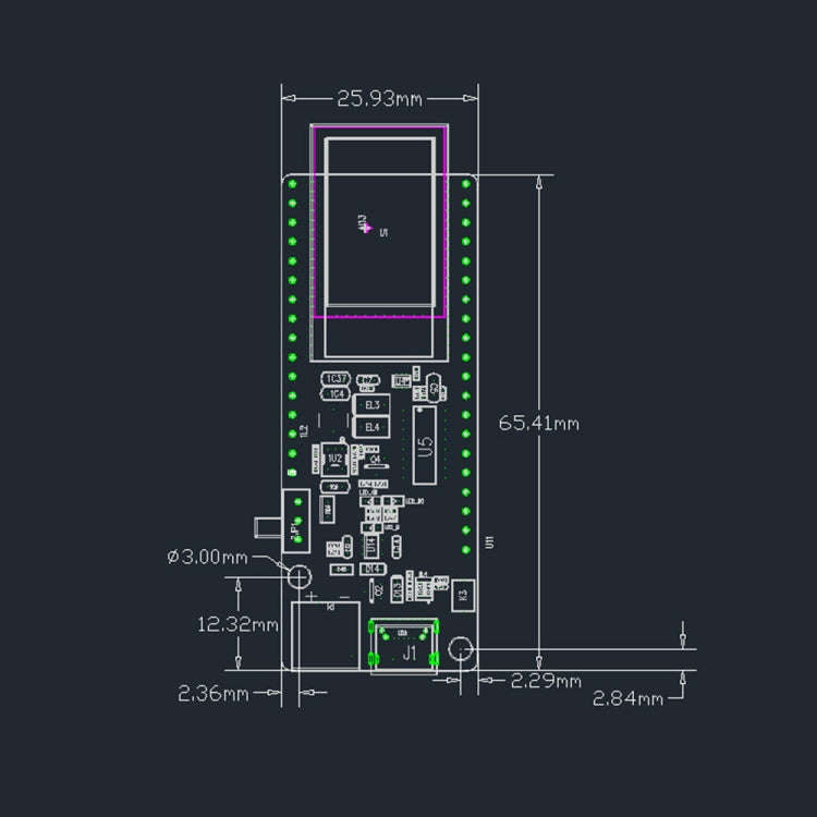 TTGO T-Koala ESP32 WiFi Bluetooth Module 4MB Development Board Based ESP32-WROVER-B