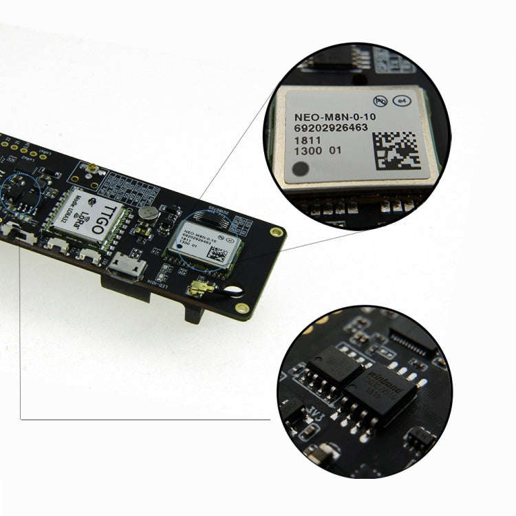 TTGO T-Beam ESP32 Bluetooth WiFi Module 868MHz GPS NEO-M8N LORA 32 Module with Antenna & 18650 Ba...