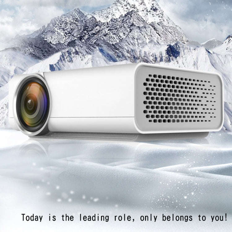 YG520 1800 Lumens HD LCD Projector,Built in Speaker,Can Read U disk, Mobile hard disk,SD Card, AV...