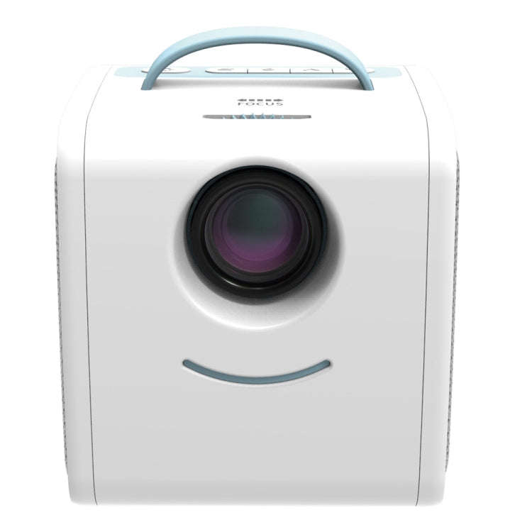W-S1 10W Children Video Projector 30 Lumens HD 1080P LCD Technology, Support AV / USB / Mini SD C...