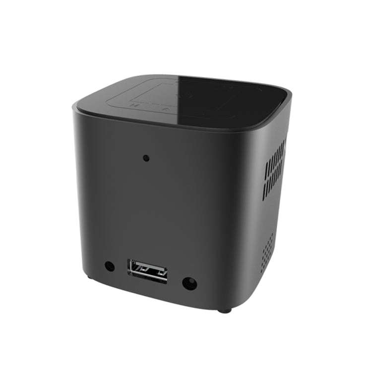 WEJOY DL-S12 Mini Portable 50 ANSI Lumens DLP Smart Projector with Remote Control & Holder, Andro...