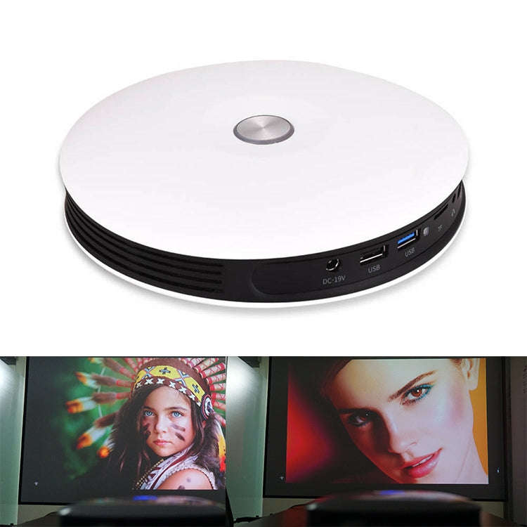 Wejoy DL-S9 220 Lumens 1280x720 720P Android 6.0 HD Bluetooth WiFi Smart Laser 3D Projector, Supp...