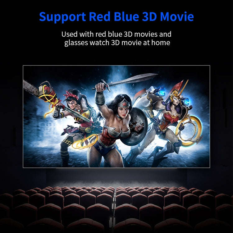 VS626 Android 3500ANSI Lumens 1080*720 Resolution LED+LCD Technology Smart Projector, Support AV ...