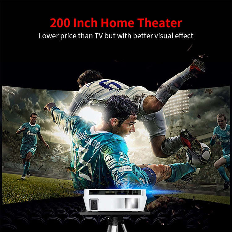VS626 Android 3500ANSI Lumens 1080*720 Resolution LED+LCD Technology Smart Projector, Support AV ...