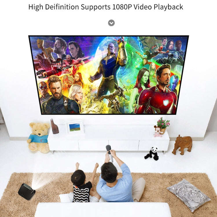 VS626 Android 3500ANSI Lumens 1080*720 Resolution LED+LCD Technology Smart Projector, Support AV ...