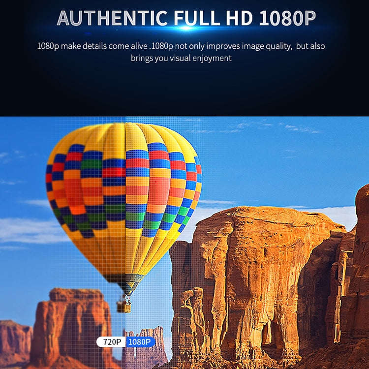 VS768 4000ANSI Lumens 1980x1080 Resolution LED+LCD Technology Smart Projector, Support AV / HDMI ...