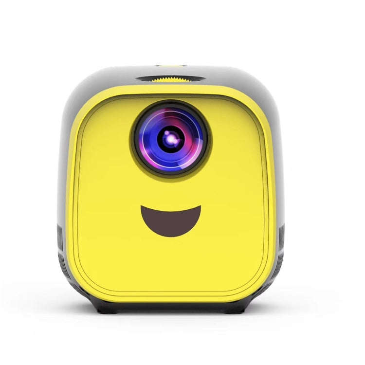 L1 Children Projector Mini LED Portable Home Speaker Projector, AU Plug(Black)