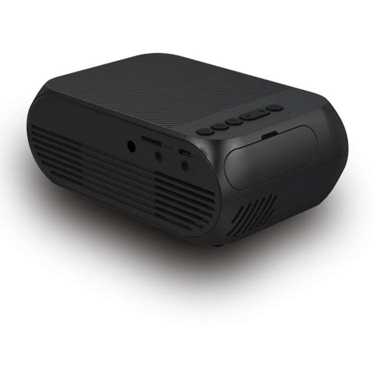 YG320 320*240 Mini LED Projector Home Theater, Support HDMI & AV & SD & USB(Black)