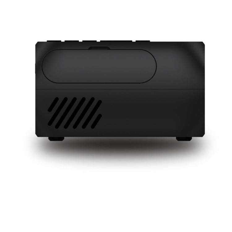 YG320 320*240 Mini LED Projector Home Theater, Support HDMI & AV & SD & USB(Black)