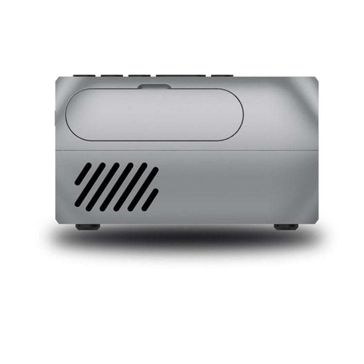 YG320 320*240 Mini LED Projector Home Theater, Support HDMI & AV & SD & USB(Silver)