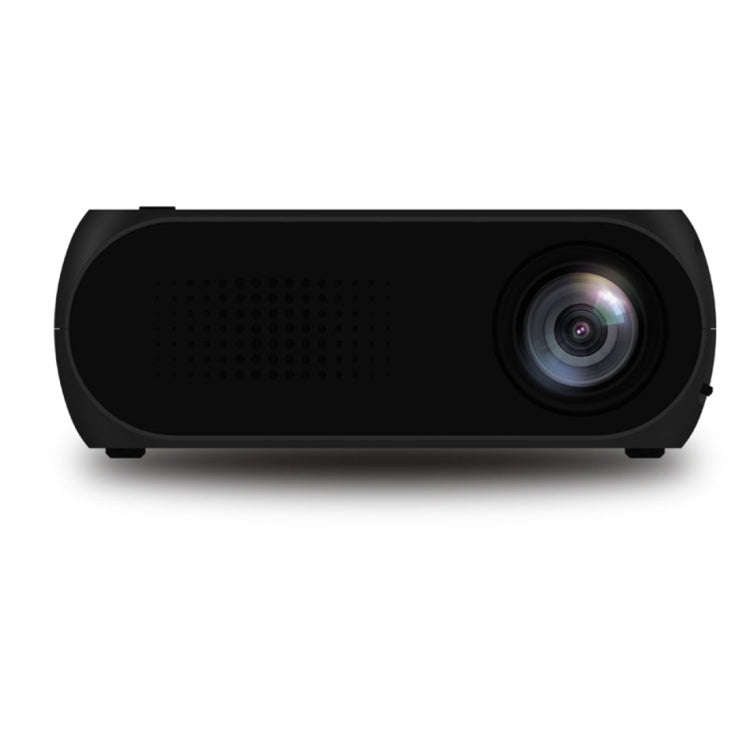 YG320 320*240 Mini LED Projector Home Theater, Support HDMI & AV & SD & USB (Black)