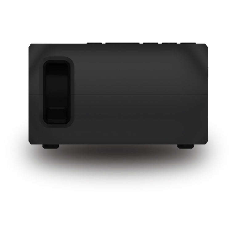 YG320 320*240 Mini LED Projector Home Theater, Support HDMI & AV & SD & USB (Black)