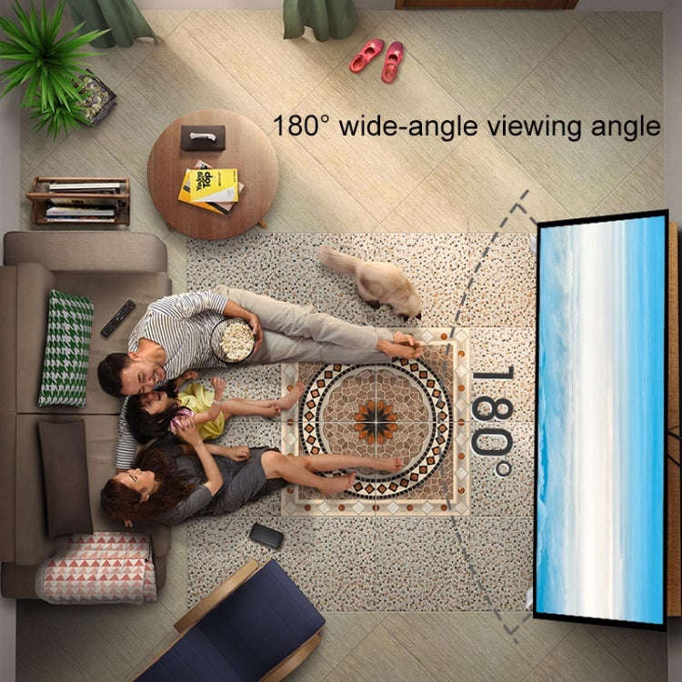 Outdoor Bracket Folding Polyester Projector Film Curtain, Size: 100 inch (16:9)