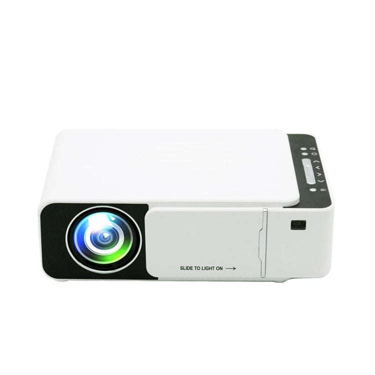 T5 100ANSI Lumens 800x400 Resolution 480P LED+LCD Technology Smart Projector, Support HDMI / SD C...