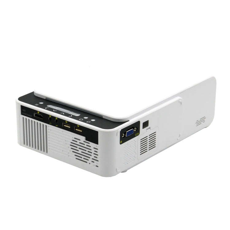 T5 100ANSI Lumens 800x400 Resolution 480P LED+LCD Technology Smart Projector, Support HDMI / SD C...