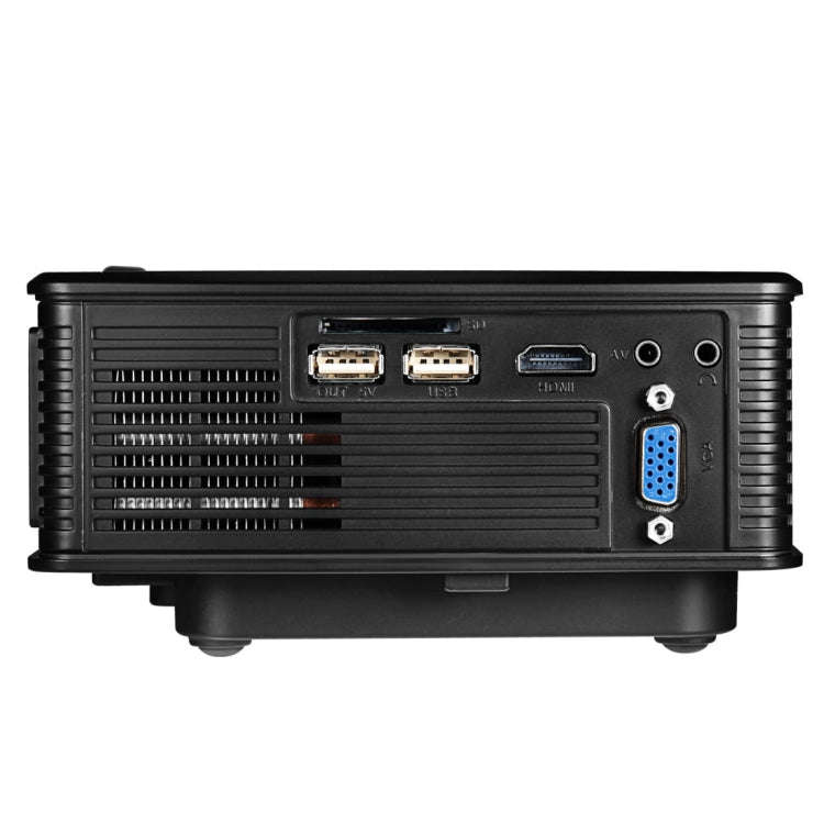 LY-50 1800 Lumens 1280x800 Home Theater LED Projector with Remote Control, Support AV & USB & VGA...