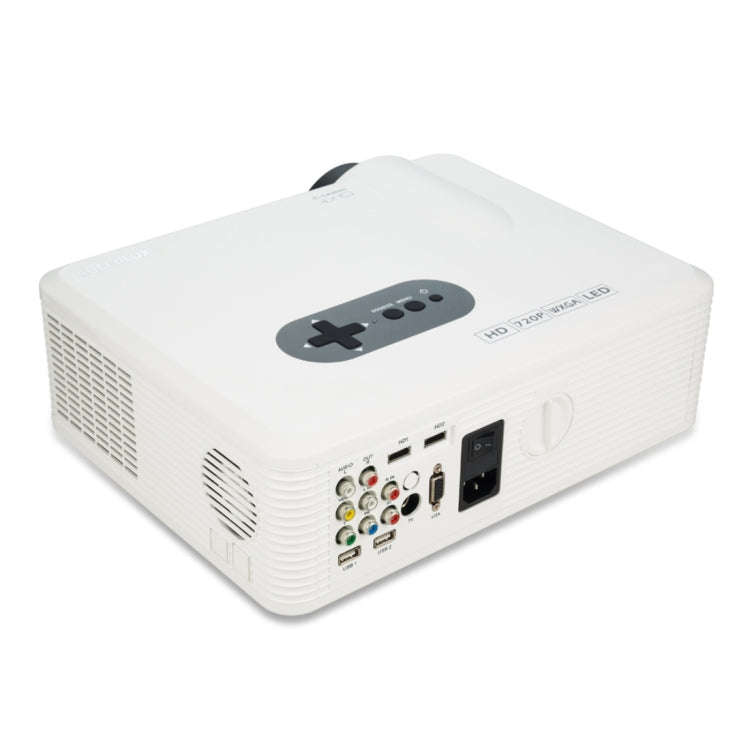 CL720 3000LM 1280x800 Home Theater LED Projector with Remote Controller, Support HDMI, VGA, YPbPr...