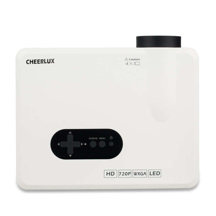 CL720 3000LM 1280x800 Home Theater LED Projector with Remote Controller, Support HDMI, VGA, YPbPr...