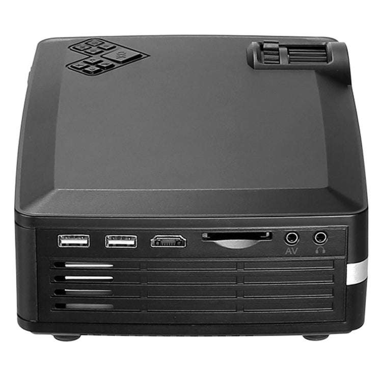 Wejoy L1 80 Lumens 4 inch LCD Technology HD 800*480 pixel Projector, VGA, HDMI(Black)