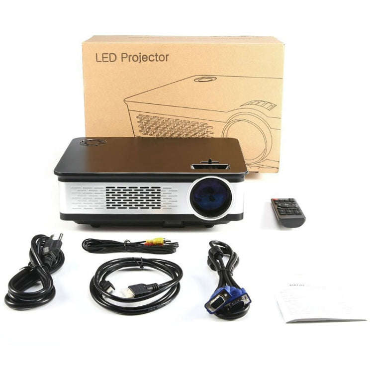 Wejoy L2 300ANSI Lumens 5.8 inch LCD Technology HD 1280*768 pixel Projector with Remote Control, ...