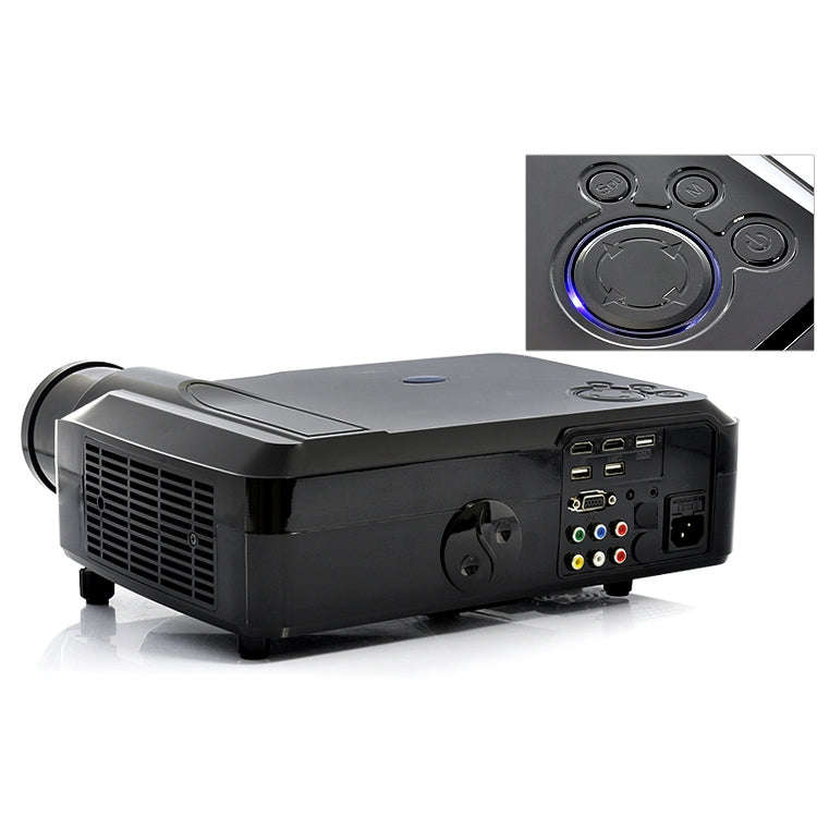 Wejoy L3 300ANSI Lumens 5.8 inch LCD Technology HD 1280*768 pixel Projector with Remote Control, ...