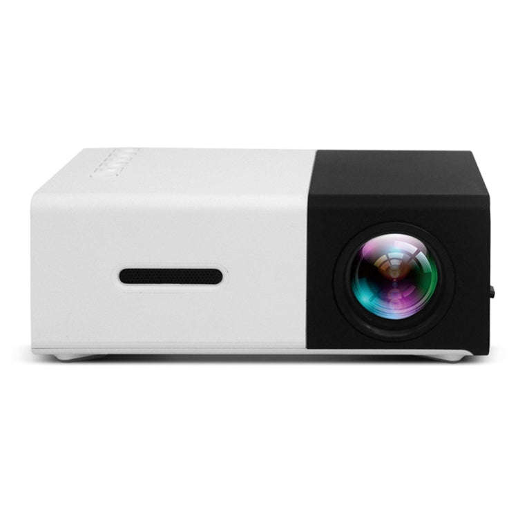YG300 400LM Portable Mini Home Theater LED Projector with Remote Controller, Support HDMI, AV, SD...