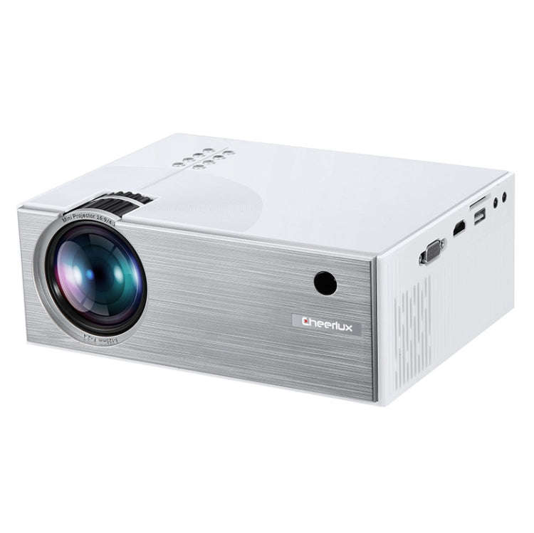 Cheerlux C7 1800 Lumens 800 x 480 720P 1080P HD WiFi Smart Projector, Support HDMI / USB / VGA / ...