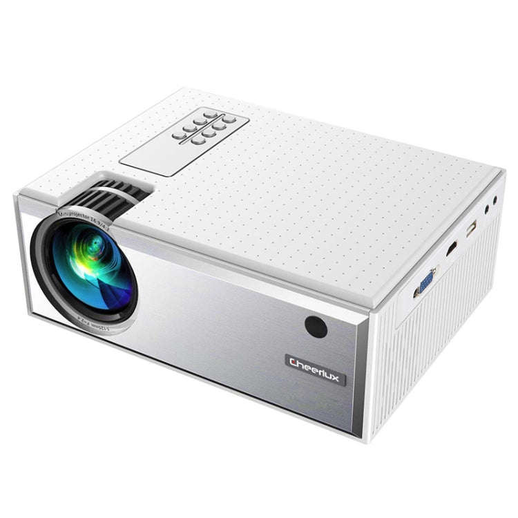 Cheerlux C8 1800 Lumens 1280x800 720P 1080P HD WiFi Sync Display Smart Projector, Support HDMI / ...