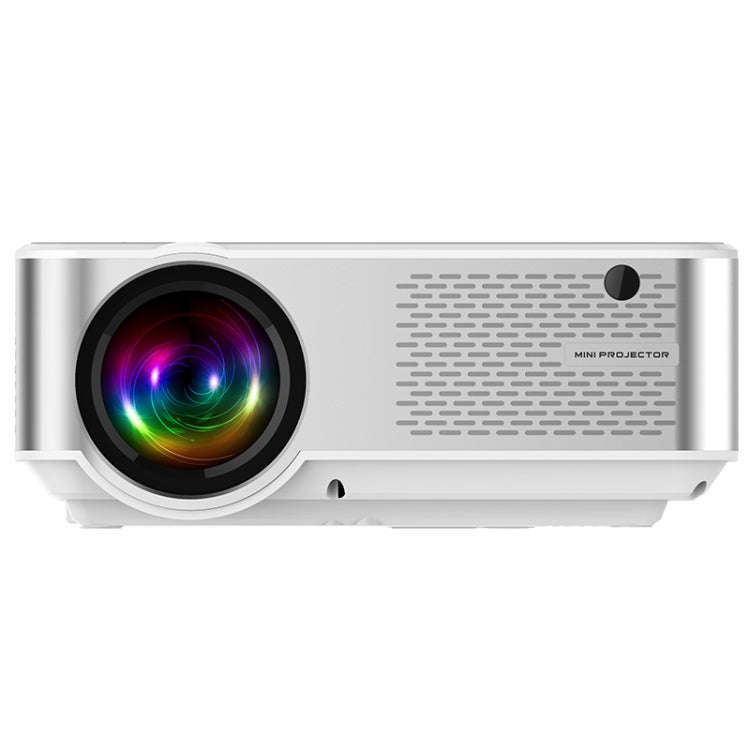 Cheerlux C9 1280x720 720P HD Smart Projector, Support HDMI x 2 / USB x 2 / VGA / AV(White)