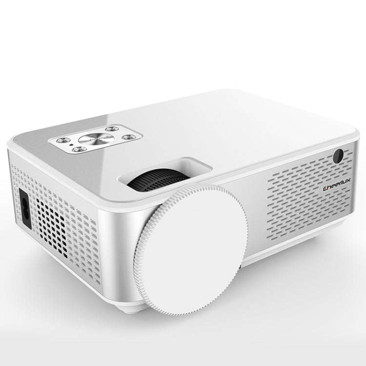 Cheerlux C9 1280x720 720P HD Smart Projector, Support HDMI x 2 / USB x 2 / VGA / AV(White)