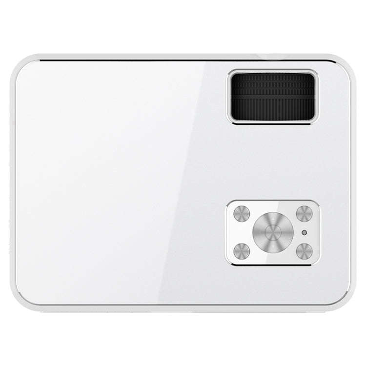 Cheerlux C9 1280x720 720P HD Smart Projector, Support HDMI x 2 / USB x 2 / VGA / AV(White)