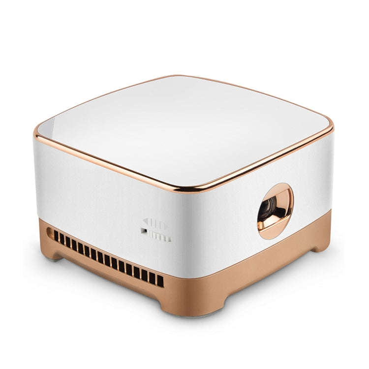 P07-D Mini 50 Lumens Android Home Theater Bluetooth LED Projector with Remote Control, Support Mi...