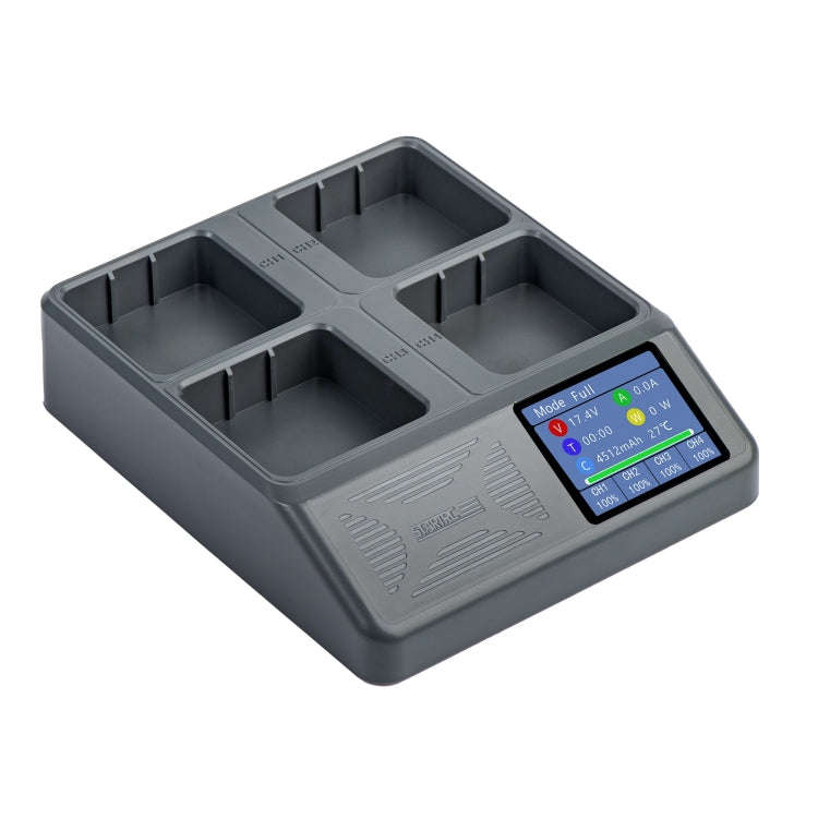For DJI Mavic 3 Pro / 3 Classic STARTRC 4 in 1 Charging Butler Battery Charger with Screen (Grey)