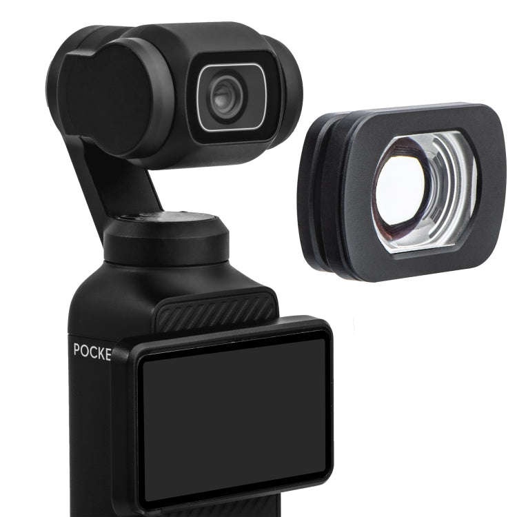 For DJI OSMO Pocket 3 STARTRC Drone Wide-Angle Lens Filter (Black)