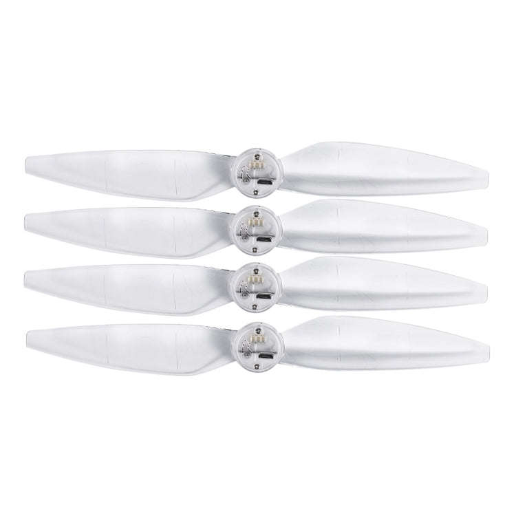 For DJI Air 3 STARTRC 2 Pairs Color LED Flash Lamp Low Noise Propellers (Transparent)