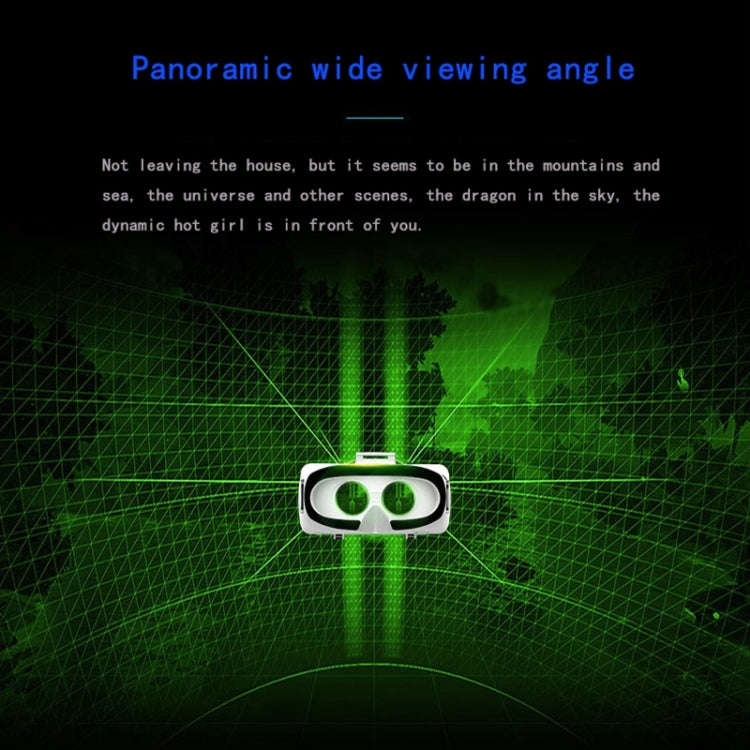 VR SHINECON G06EB Virtual Reality 3D Video Glasses Suitable for 4.7 inch - 6.1 inch Smartphone wi...