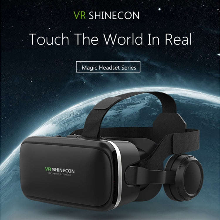 VR SHINECON G04E Virtual Reality 3D Video Glasses Suitable for 3.5 inch - 6.0 inch Smartphone wit...