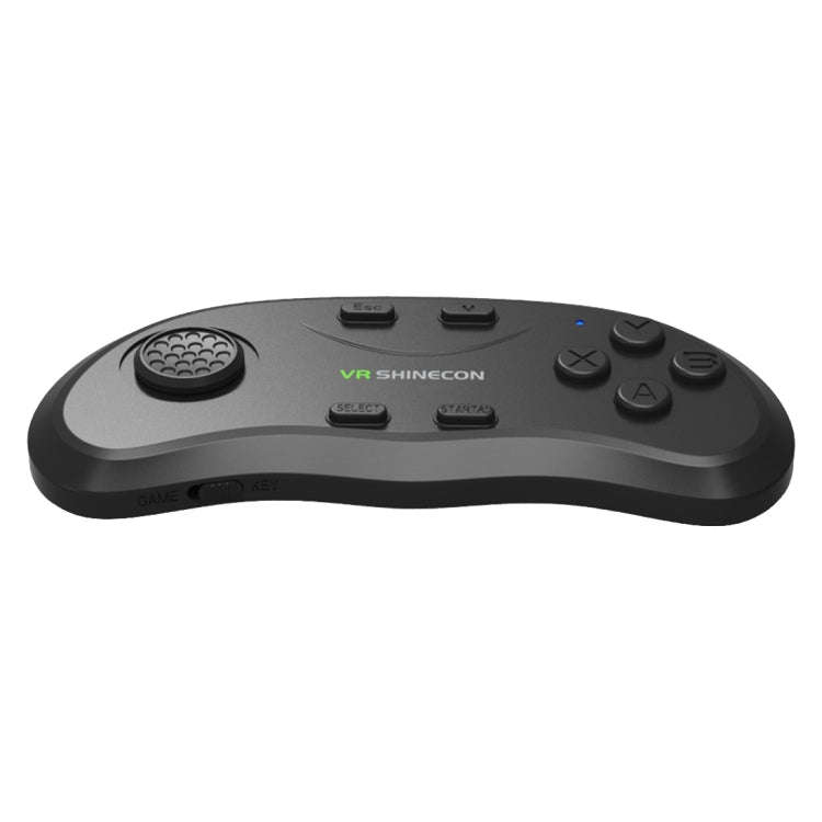 VR Shinecon 3D Movie Games Virtual Reality Glasses Bluetooth Remote Controller Gamepad(Black)