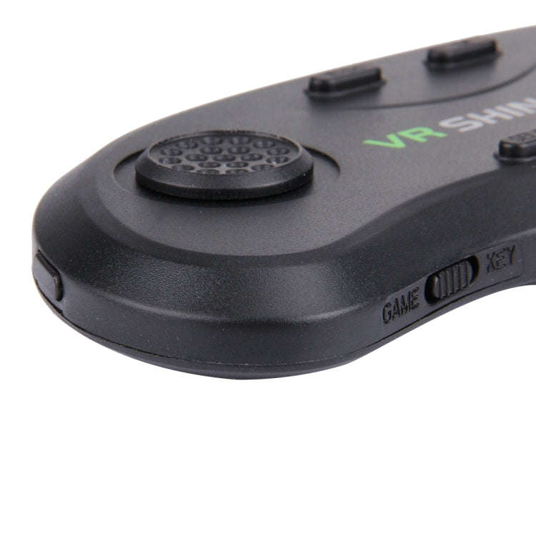 VR Shinecon 3D Movie Games Virtual Reality Glasses Bluetooth Remote Controller Gamepad(Black)