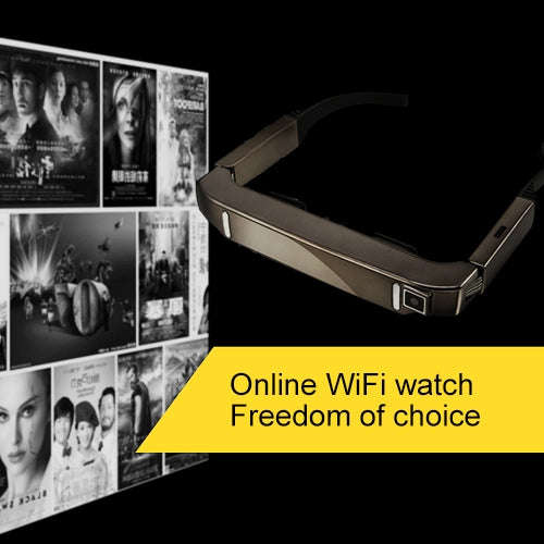 VISION-800 Android 4.4 1GB+2GB Super Smart Retina Glasses 3D VR Virtual Reality Headsets with 5.0...