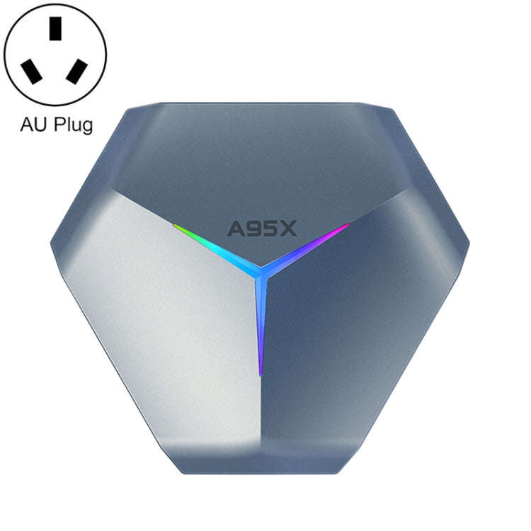 A95X F4 8K UHD Smart TV BOX Android 10.0 Media Player with Remote Control, Amlogic S905X4 Quad Co...