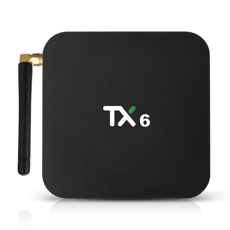 TX6 HD TV Box Media Player, Android 7.1 / 9.0 System, Allwinner H6, up to 1.5GHz, Quad-core ARM C...