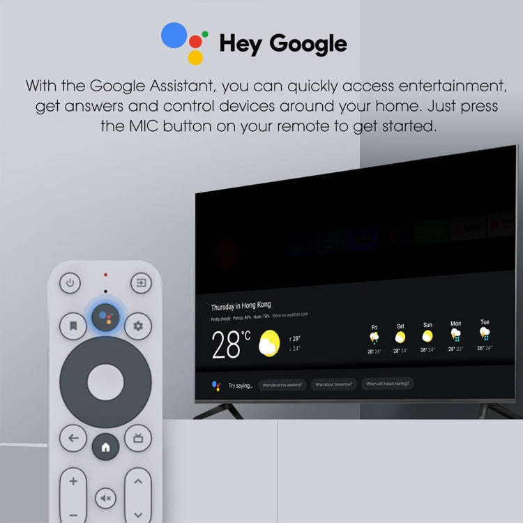 MECOOL KM2 4K Smart TV BOX Android 10.0 Media Player with Remote Control, Amlogic S905X2 Quad Cor...