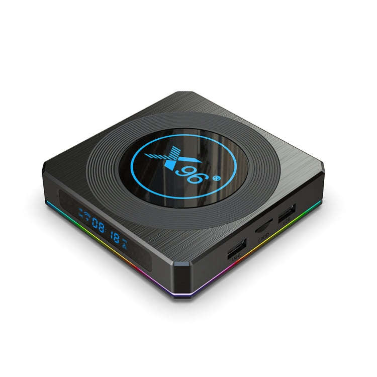 X96 X4 8K Smart TV BOX Android 11.0 Media Player with Remote Control, Amlogic S905X4 Quad Core AR...