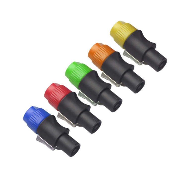 NL4FC 2221 4 Pin Plug Male Speaker Audio Connector(Red)