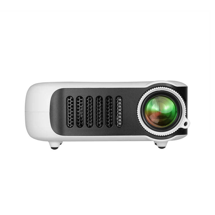 TRANSJEE A2000 320x240P 1000 ANSI Lumens Mini Home Theater HD Digital Projector, Plug Type: UK Pl...